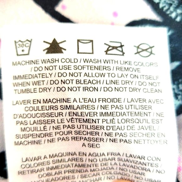 Nike Dri Fit Gray Floral Leggings Size XS - Picture 9 of 10